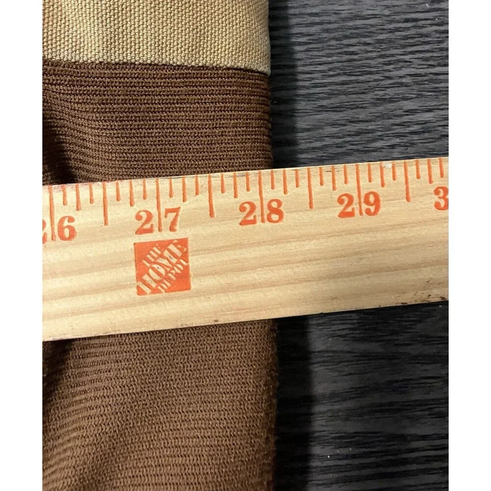 Carhartt Tan Duck Canvas Hooded Jacket J131 BRN Sz 4XL SEE DESC